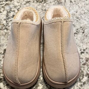 Cozy Tan Slip-On Shoes